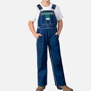 Liberty Big Boy Youth Original Comfortable Fit Blue Denim Bib Overall Pants 14R